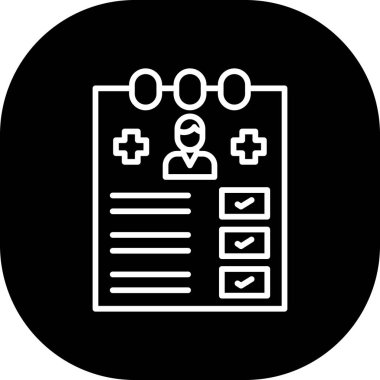 tıbbi simge vektör illüstrasyonu