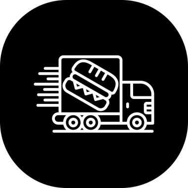 kamyon simgesi çizimi