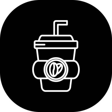 Vektör Kahve Simgesi illüstrasyonu