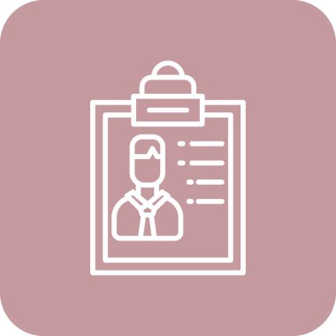 Modern hastane ikonu vektör illüstrasyonu