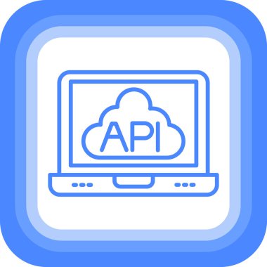 Bulut hesaplama. Web simgesi