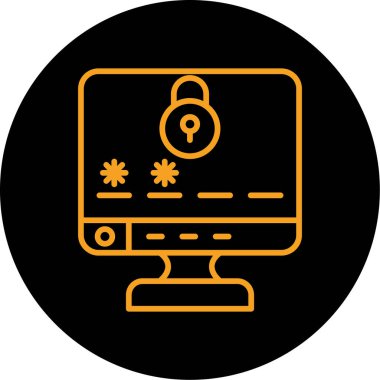 Web simgesi vektör illüstrasyonu