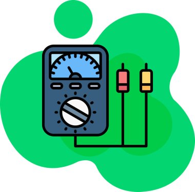 Elektronik cihaz. Basit resimleme