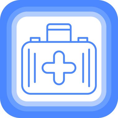 İlk yardım çantası. Basit tasarım