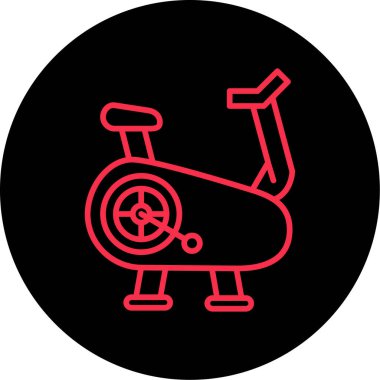 Bir araba simgesinin vektör illüstrasyonu