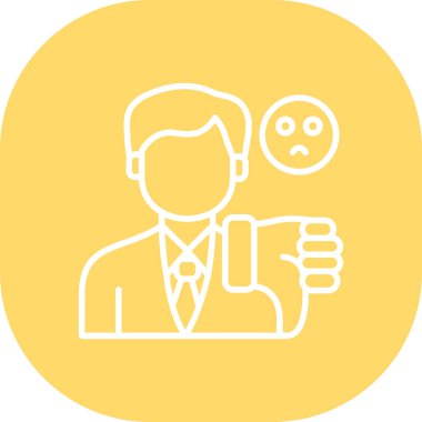 İş adamı simgesi vektör illüstrasyonu