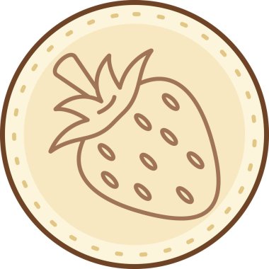 Ananas Meyve kutsal kişilerin resmi, vektör çizim