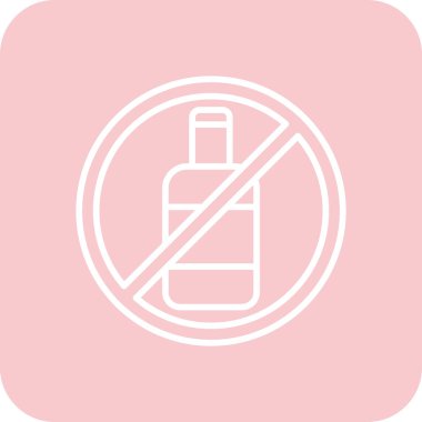 Alkol simgesi vektörü yok