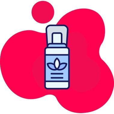 Bir şişe esrarın vektör illüstrasyonu