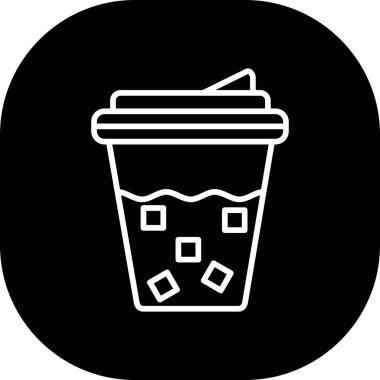 Vektör Kahve Simgesi illüstrasyonu