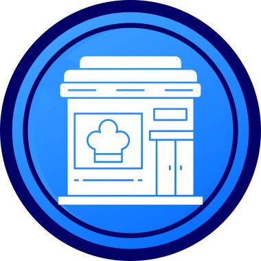 Gıda simgesinin vektör illüstrasyonu