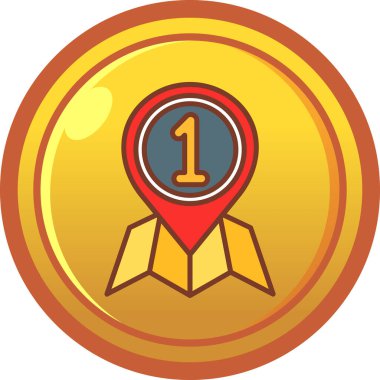 Vektör illüstrasyonu, simge ögesi