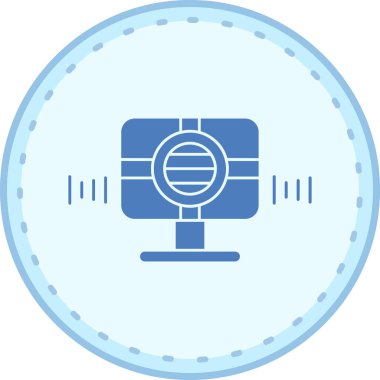 radyo simgesi vektör illüstrasyonu