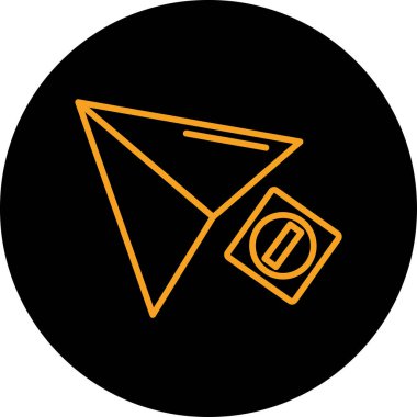 zarf simgesi vektör illüstrasyonu