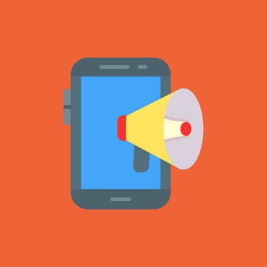 düz modern cep telefonu tasarımı