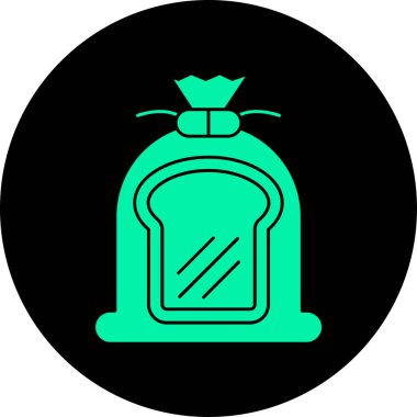 Benzersiz parfüm vektörü simgesi