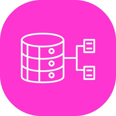 veritabanı simgesi çizimi