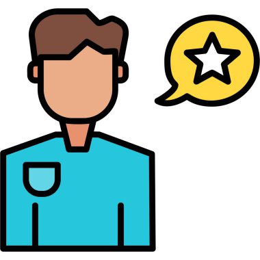 Hasta hemşire ikonu