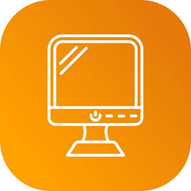 bilgisayar simgesi vektör illüstrasyonu