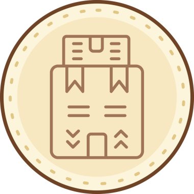 Nakit. Web simgesi basit illüstrasyon