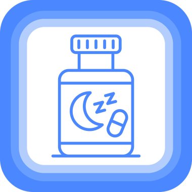 gece uykusu ikonu ana hatlarıyla