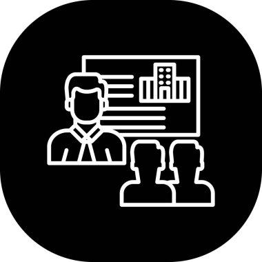 vektör insanlar simgesi, illüstrasyon