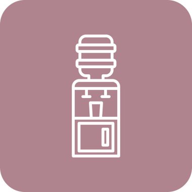 Güzellik ve moda simgesinin vektör çizimi