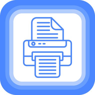 belge simgesi vektör illüstrasyonu