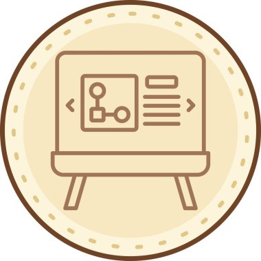 seo modern simgesinin vektör illüstrasyonu