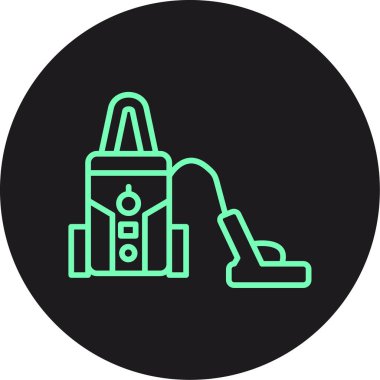 Bir matkap simgesinin vektör illüstrasyonu