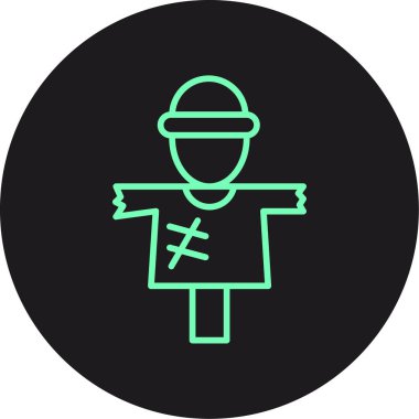 İnsan simgesinin vektör illüstrasyonu