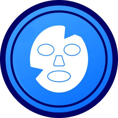 kafatası simgesi, vektör illüstrasyonu