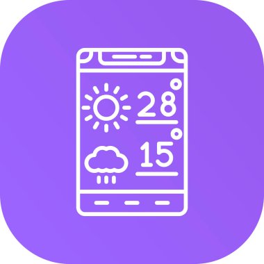 hava simgesi vektör illüstrasyonu