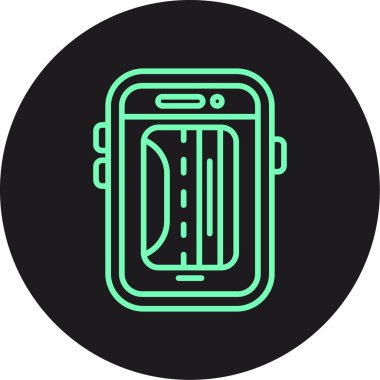 vektör akıllı telefon simgesi