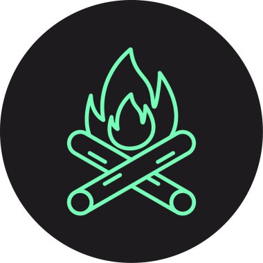 Simge vektör resimlemesini ateşle