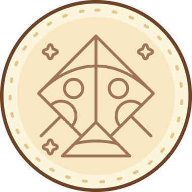 Pusula. Web simgesi vektör illüstrasyonu