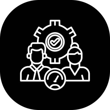 Vektör ayarı Simge illüstrasyonu