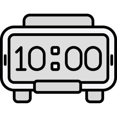 Saat simgesi, özet biçimi