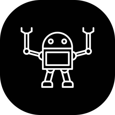 android simgesi, vektör illüstrasyonu