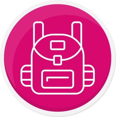 Robot simgesinin vektör illüstrasyonu