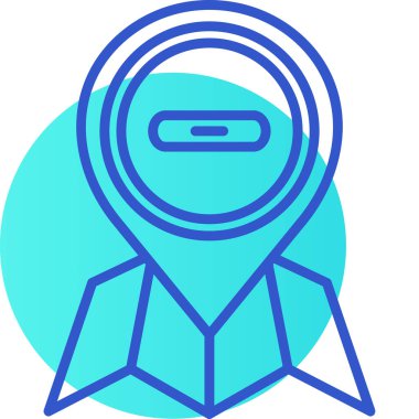 Rozet. Web simgesi basit illüstrasyon