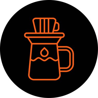 içki web simgesi vektör illüstrasyonu