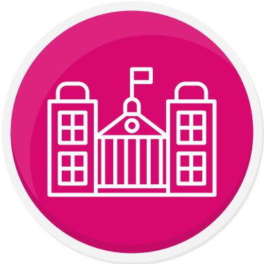 Yapı simgesinin vektör illüstrasyonu