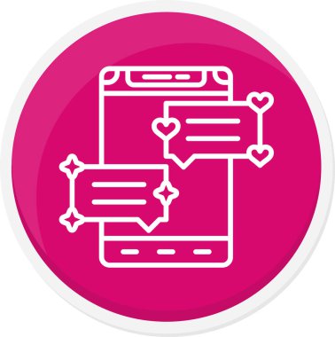 seo modern simgesinin vektör illüstrasyonu