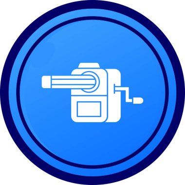 Kamera. Web simgesi basit illüstrasyon