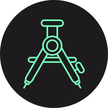 Beyaz arkaplanda yeşil çizgi bisiklet tekeri simgesi izole edildi. Bisiklet yarışı. Ekstrem. Spor malzemeleri. daire