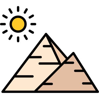 Güneş. Web simgesi basit illüstrasyon