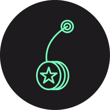 Şeker simgesi, vektör illüstrasyonu