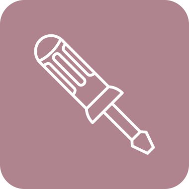 Bir termometre simgesinin vektör çizimi