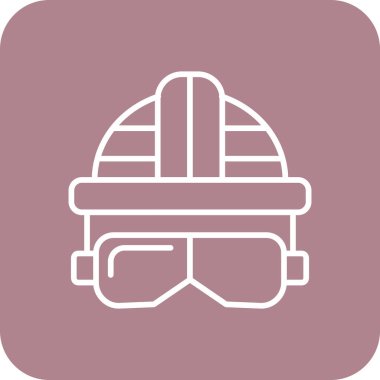 Miğfer. Web tasarımı vektör tasarımı